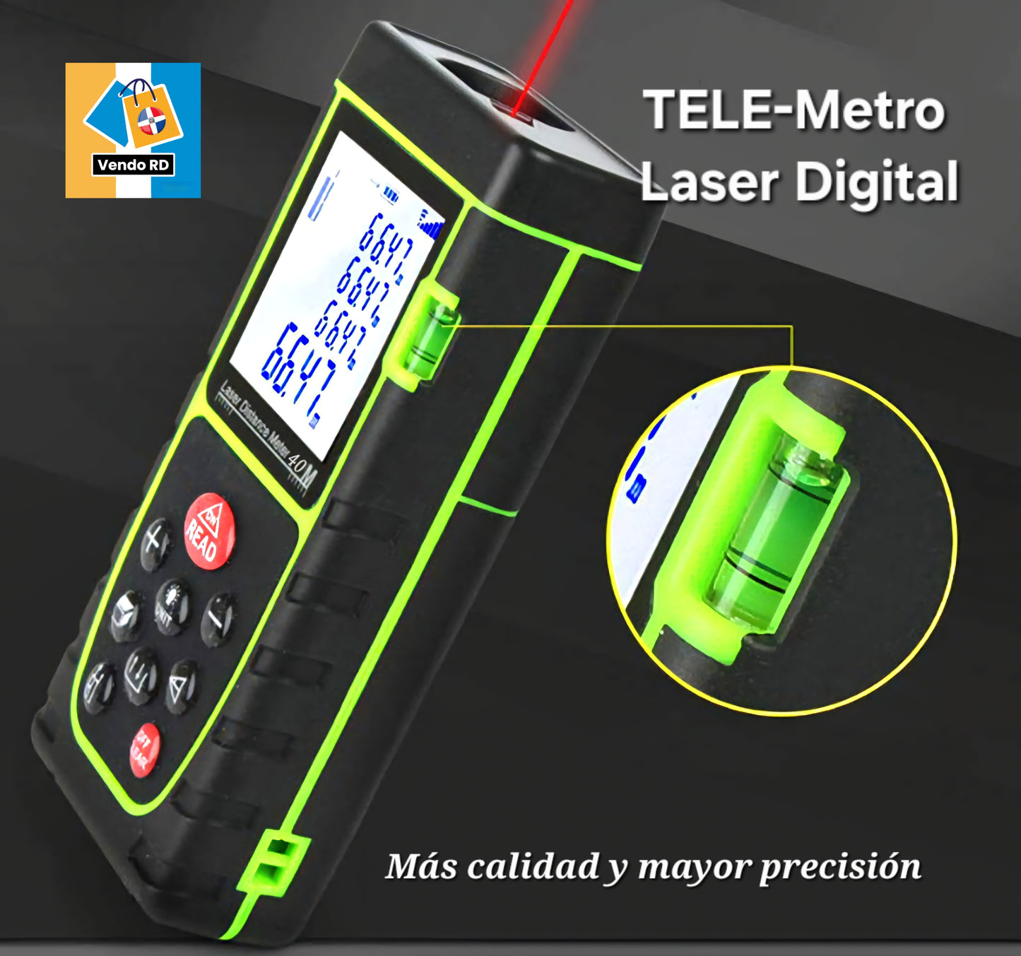 TELEMETRO LÁSER DIGITAL