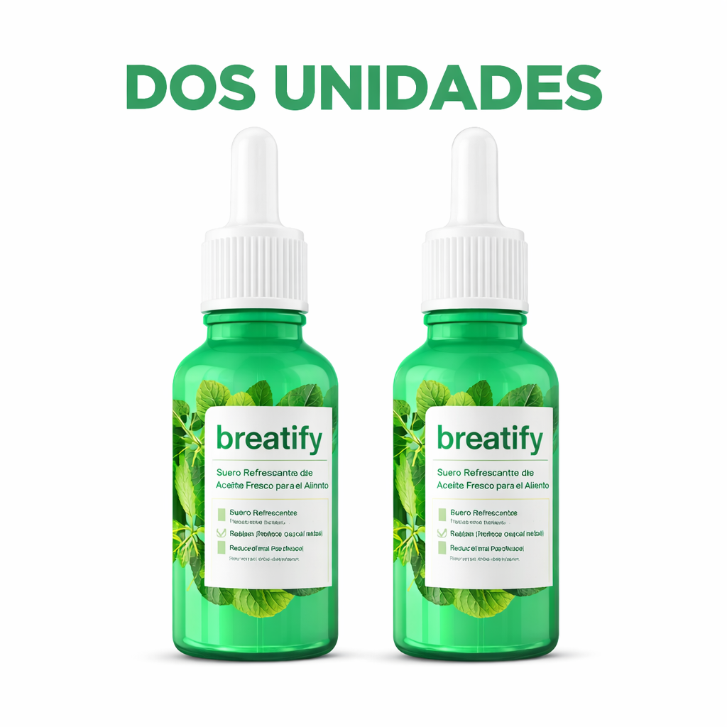 BREATIFY - Gotas Para el mal aliento
