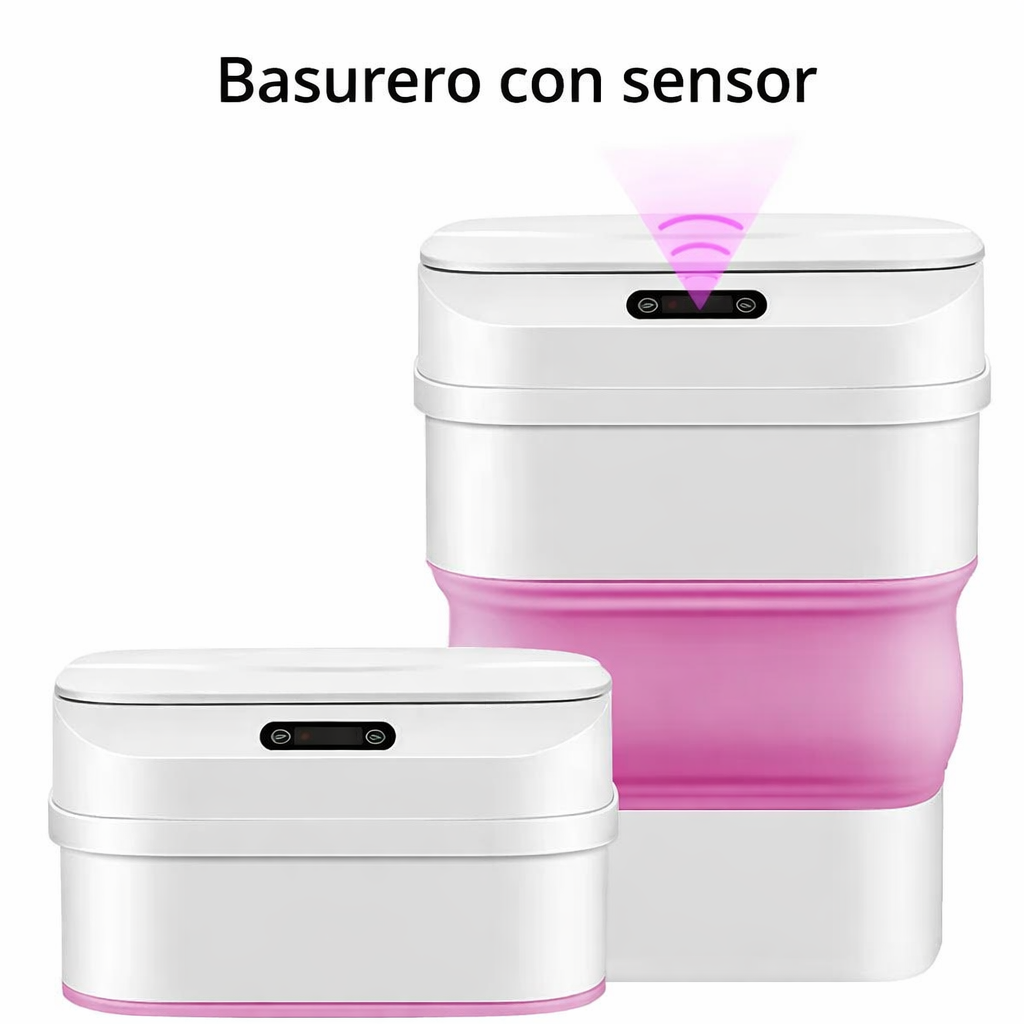 BASURERO / PEPELERA INTELIGENTE CON SENSOR
