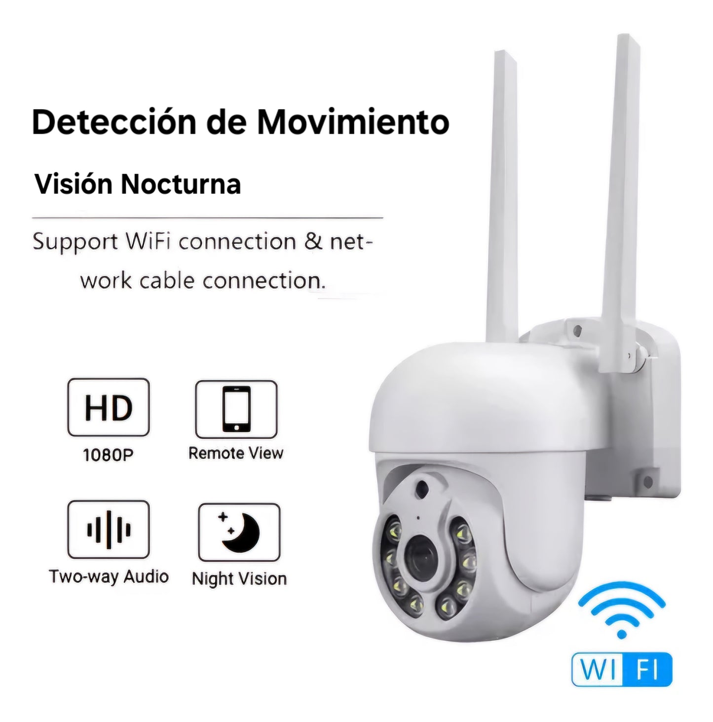 CAMARA WIFI EXTERIOR 1080p