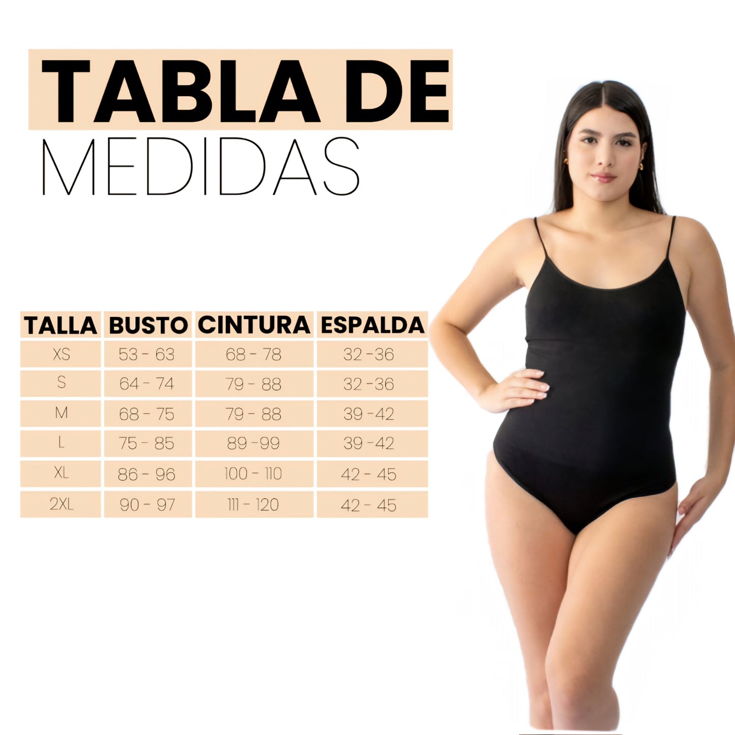 Body Moldeador Con tiras