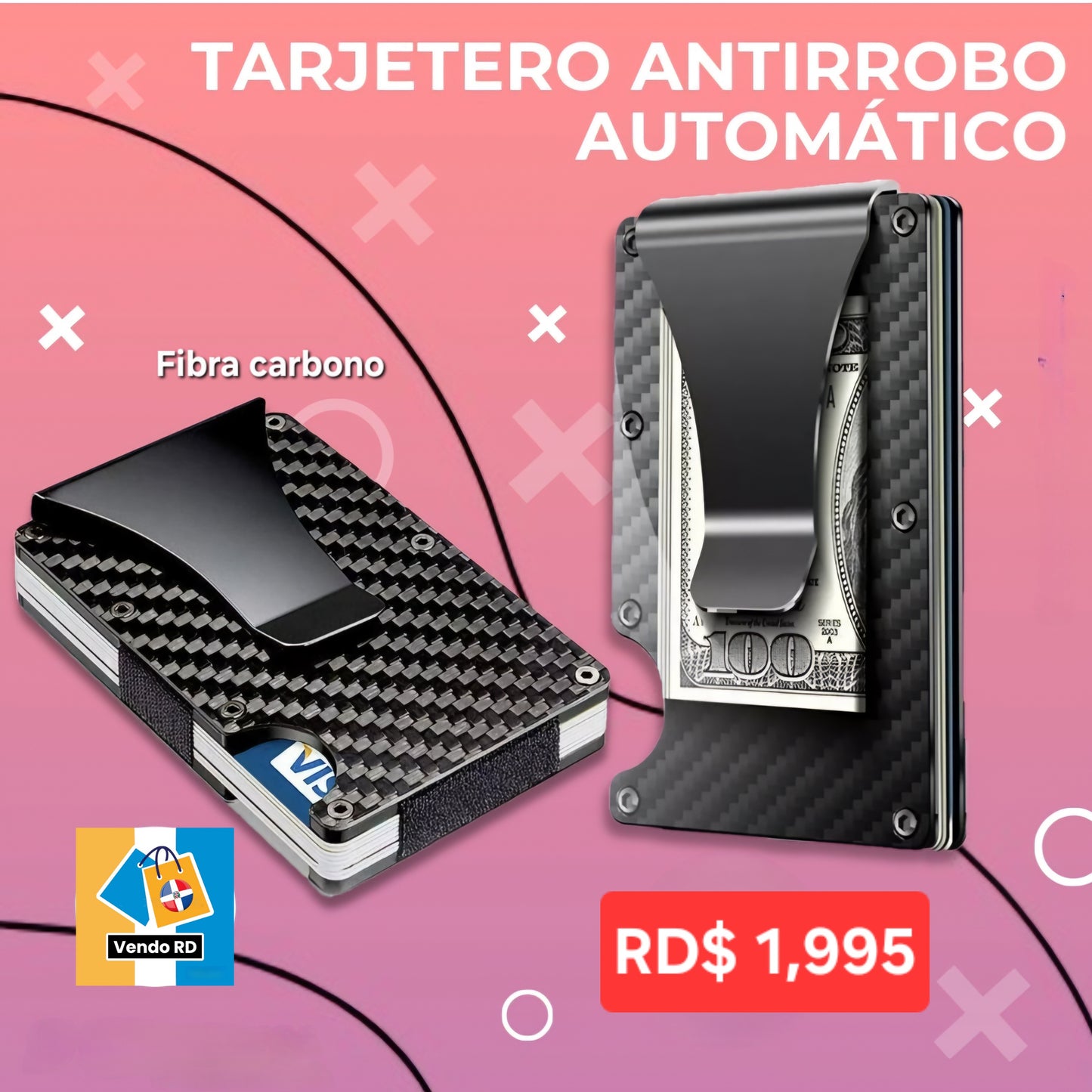 TARJETERO PORTÁTIL DE FIBRA