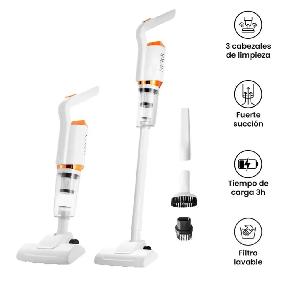 Aspiradora Inalámbrica para Hogar y Automóviles
