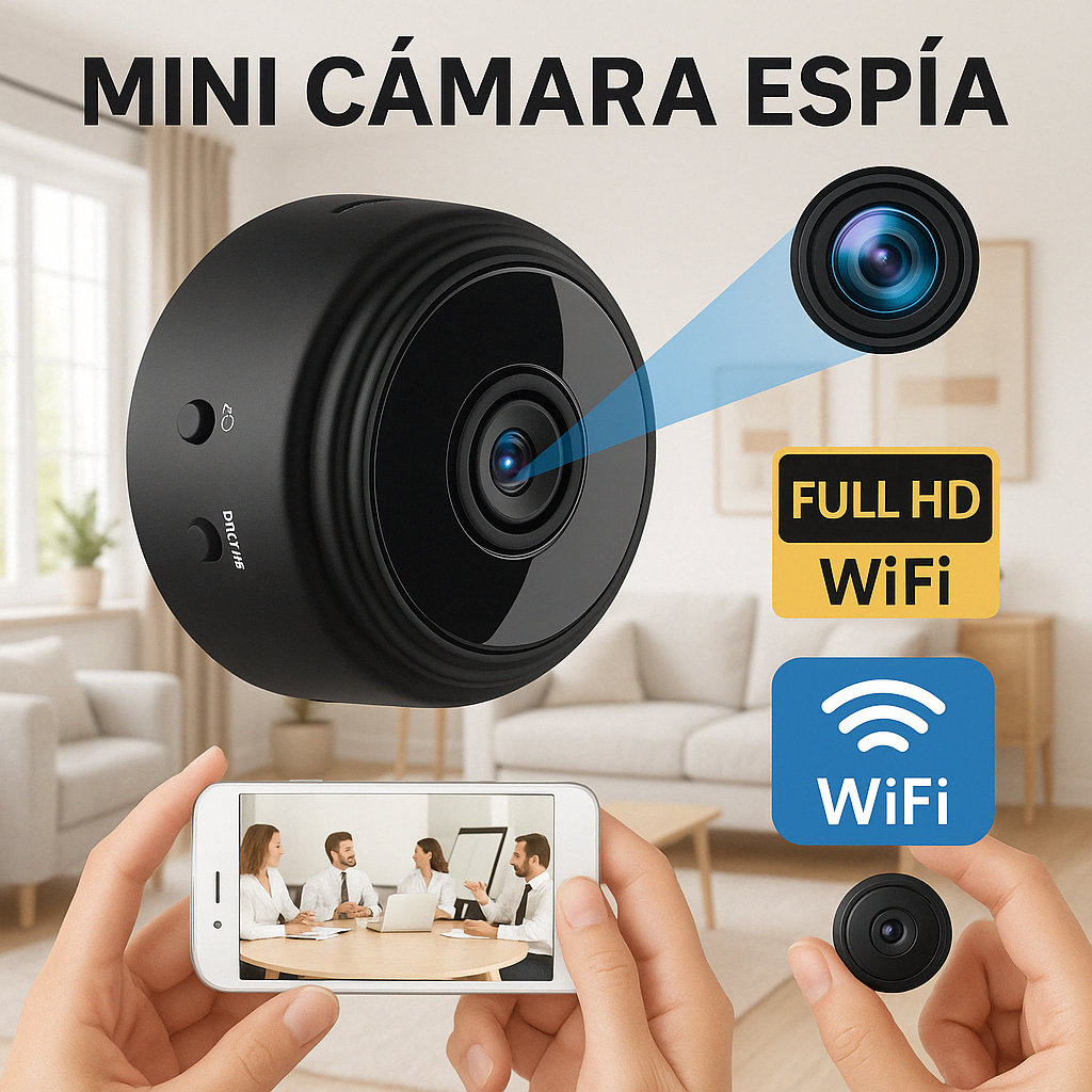 Mini Cámara HD de 1080P
