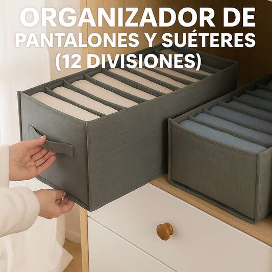 Organizador de pantalones 12 DIVISIONES