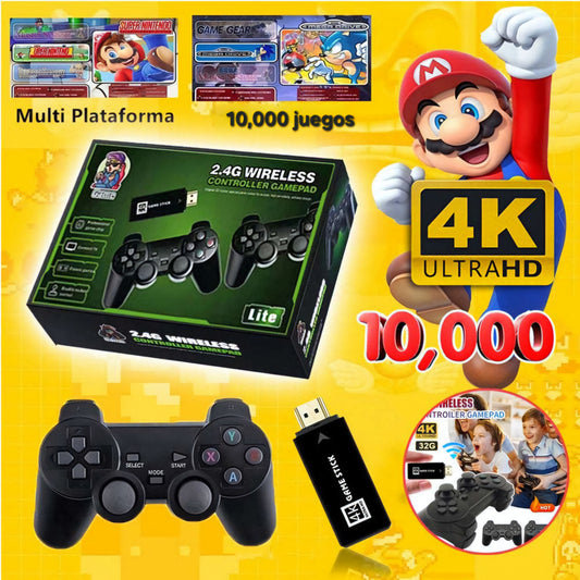 GAME STICK 64GB (10,000 juegos)