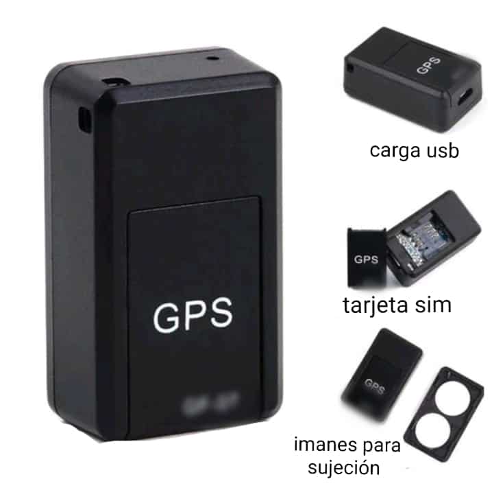 Mini GPS con MICRÓFONO ESPÍA