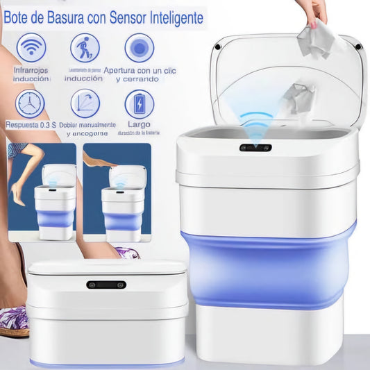 BASURERO / PEPELERA INTELIGENTE CON SENSOR