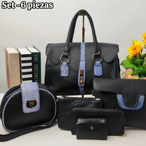 SET DE CARTERAS DE 6 PIEZAS