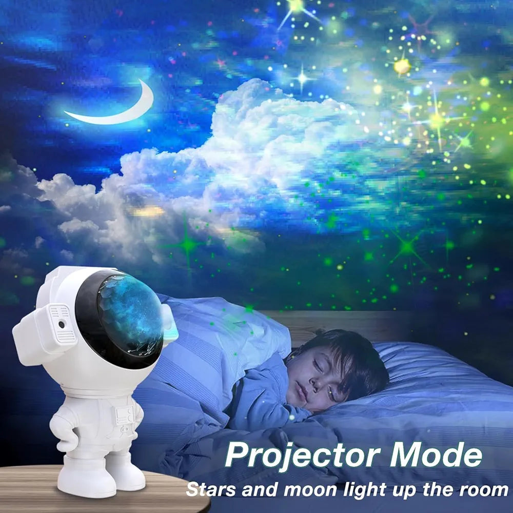 ASTRONAUTA PROYECTOR DE GALAXIA / BOCINA BLUETOOTH