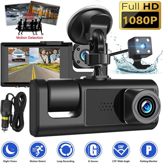 Cámara de seguridad para auto dual