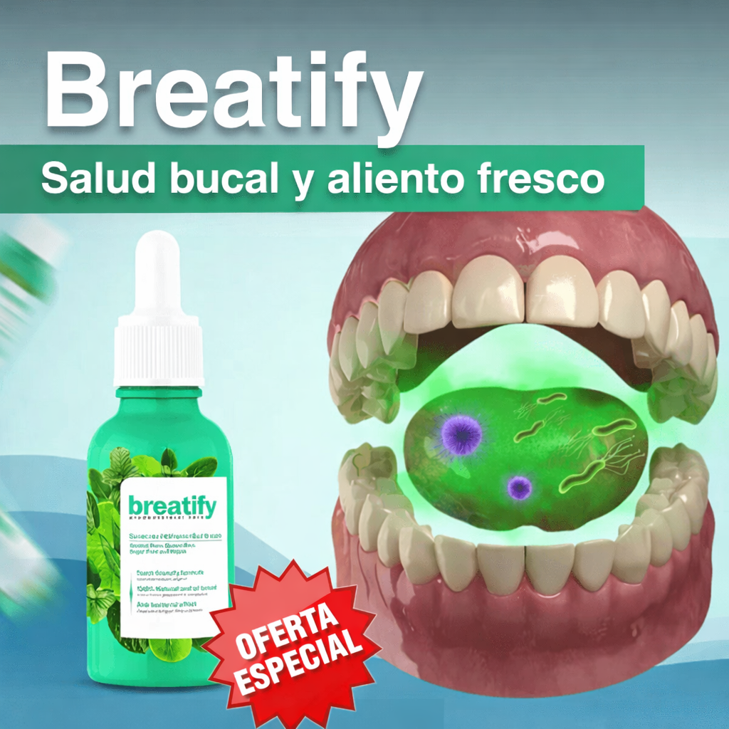 BREATIFY - Gotas Para el mal aliento