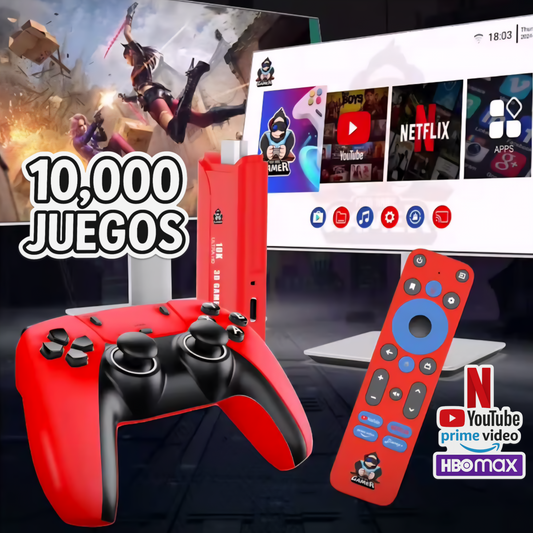 GAME TV 10K ULTRA (Convierte tu TV en Smart)