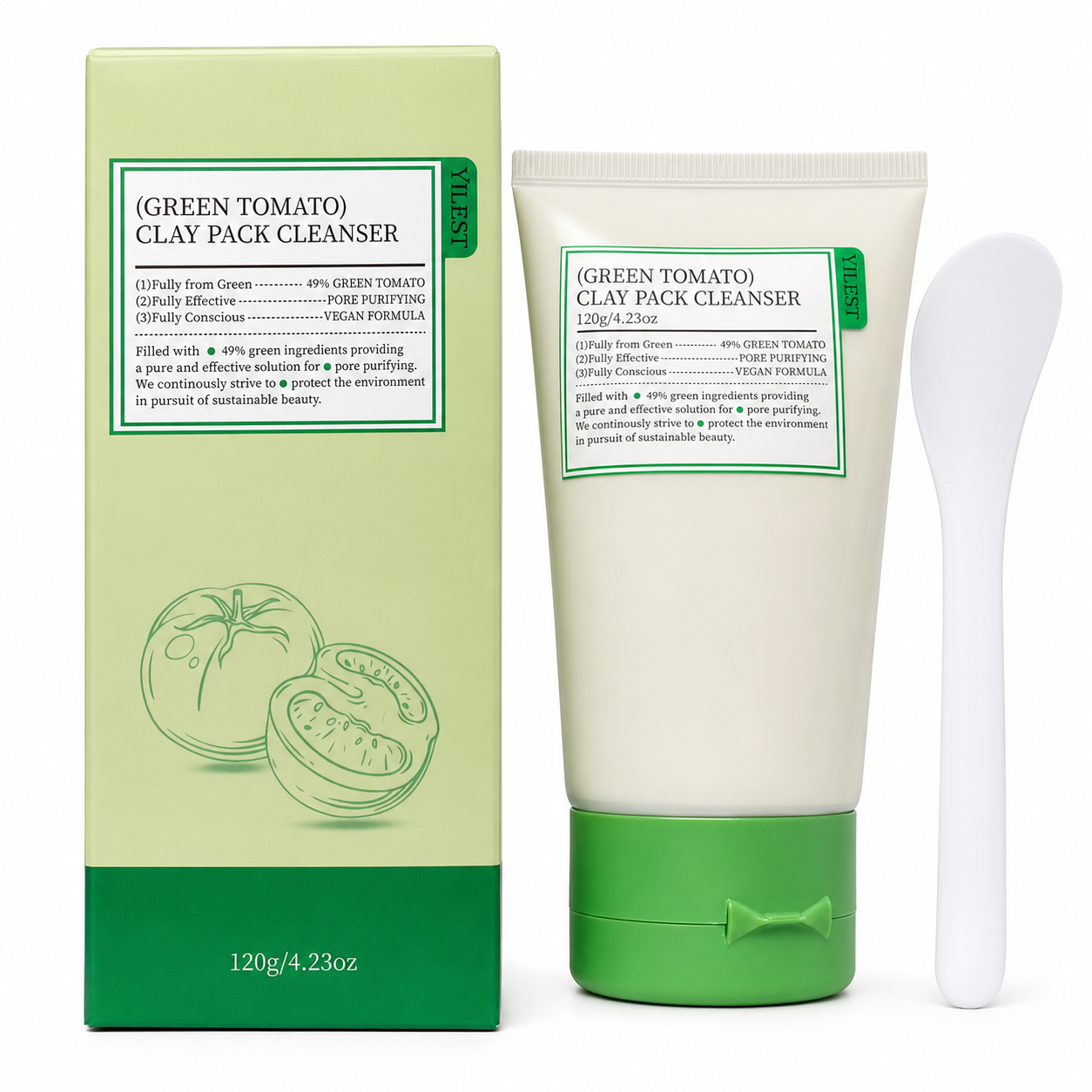 MASCARILLA FACIAL DETOX -  LIMPIADORA DE POROS y CONTROL DE GRASA