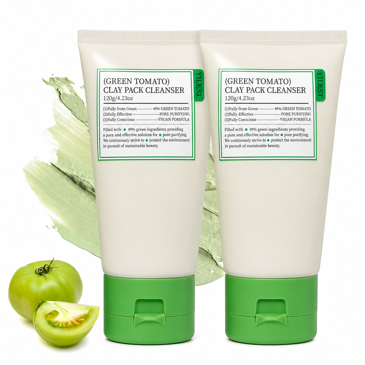 MASCARILLA FACIAL DETOX -  LIMPIADORA DE POROS y CONTROL DE GRASA