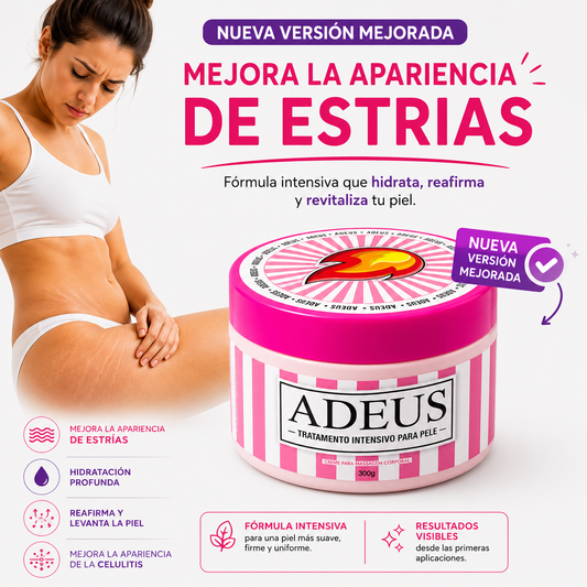 Adeus Crema Brasileña – Tratamiento Corporal Multifuncional Intensivo (300g)