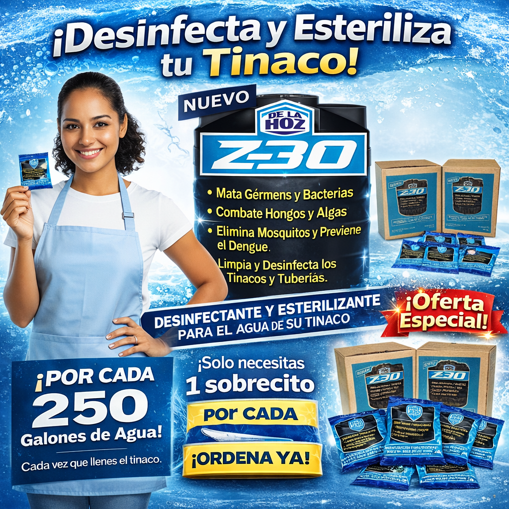 Z-30 Desinfectante para tinacos