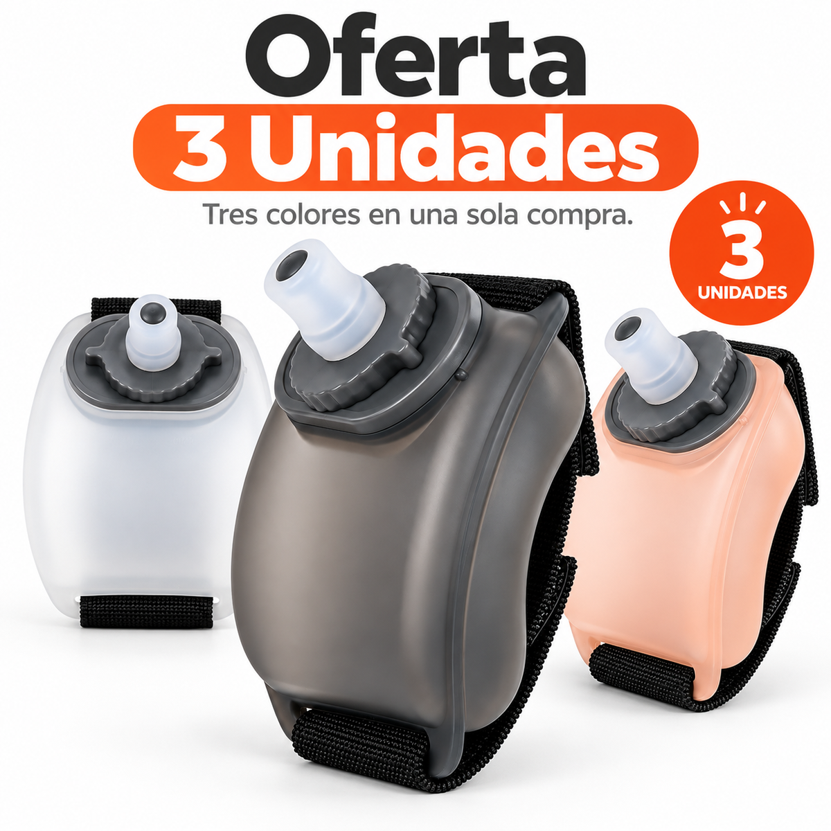 Pulsera de Hidratación Deportiva 200ML