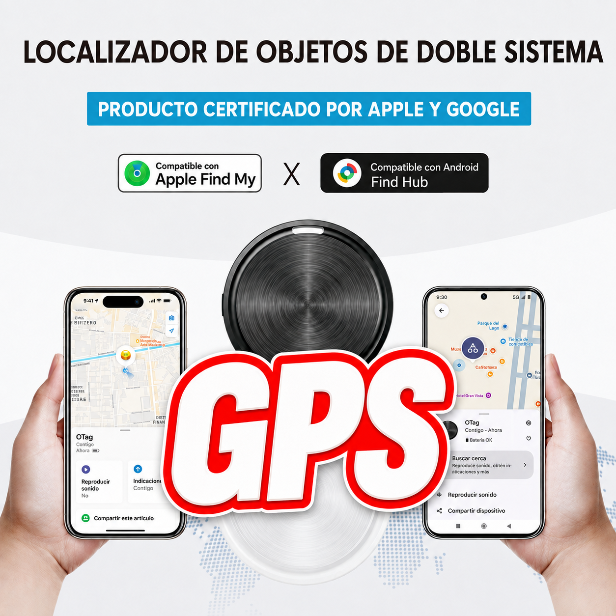 LOCALIZADOR GPS - ITEM FINDER (APPLE & ANDROID)