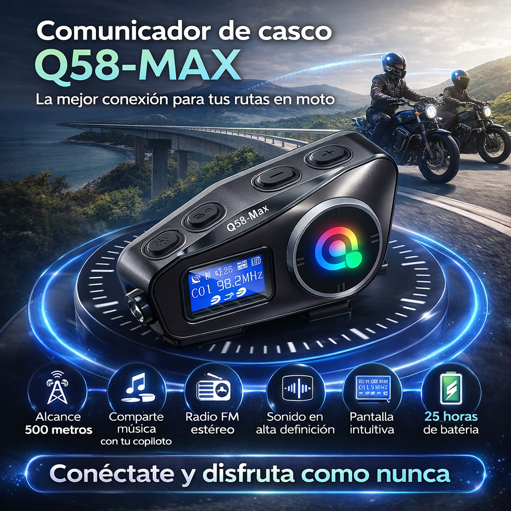 Comunicador para moto