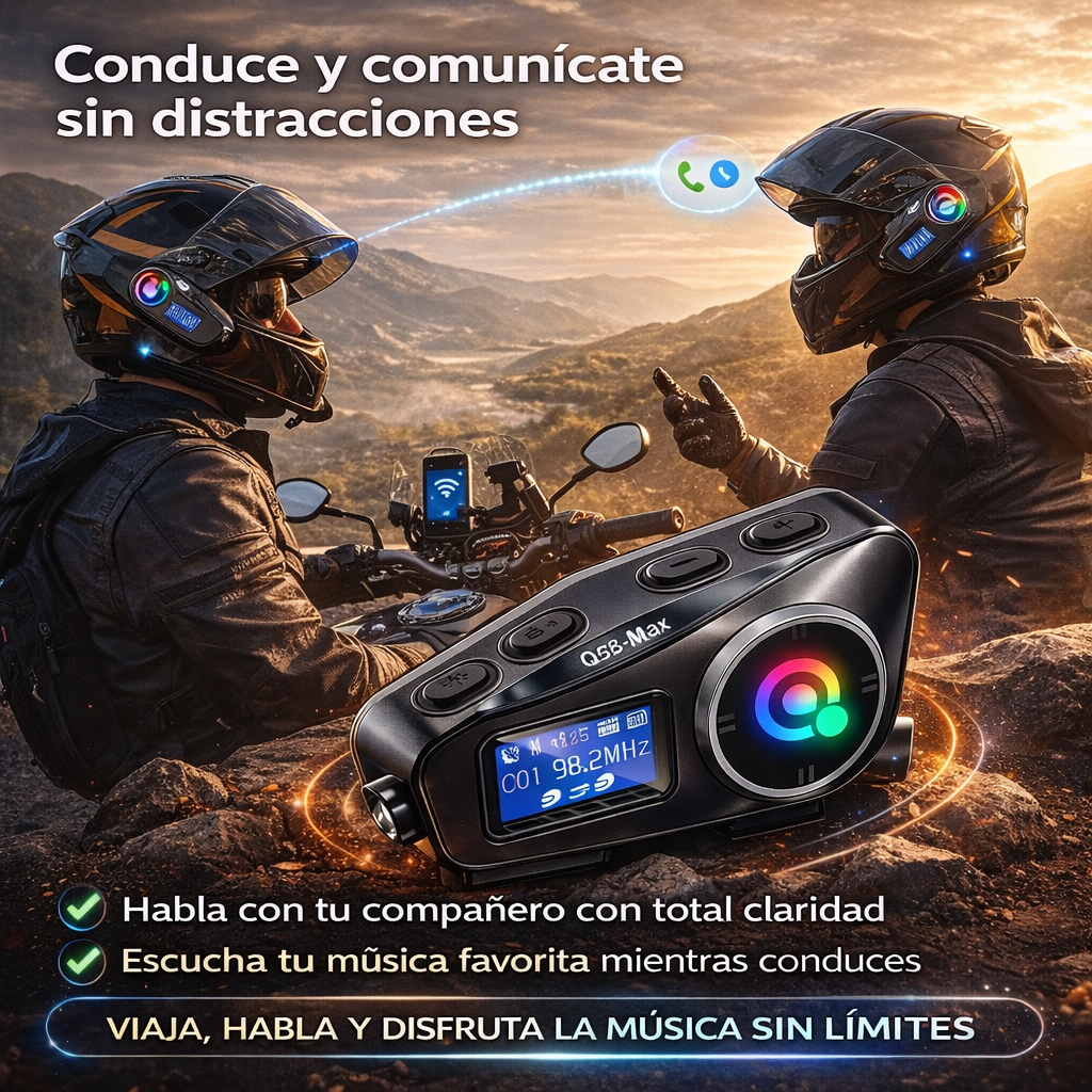 Comunicador para moto