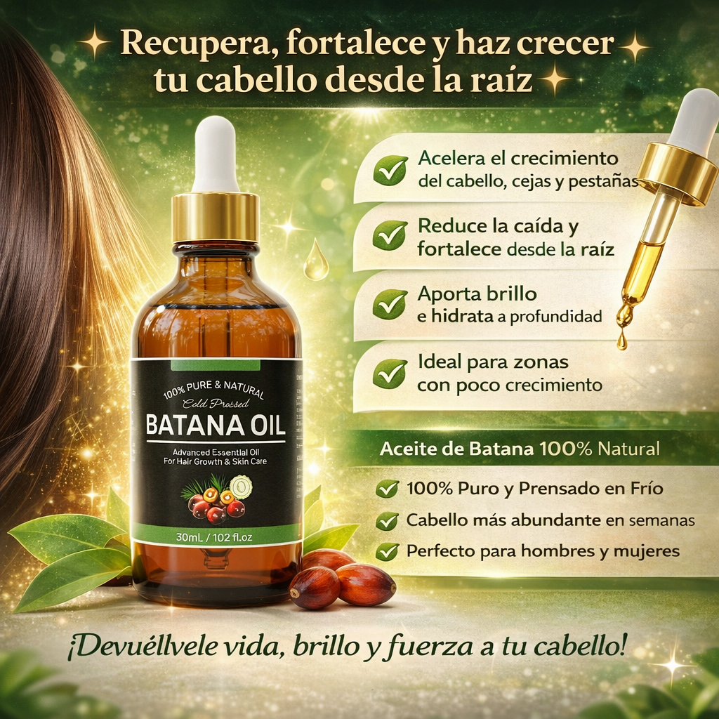 Aceite de Batana 100% NATURAL