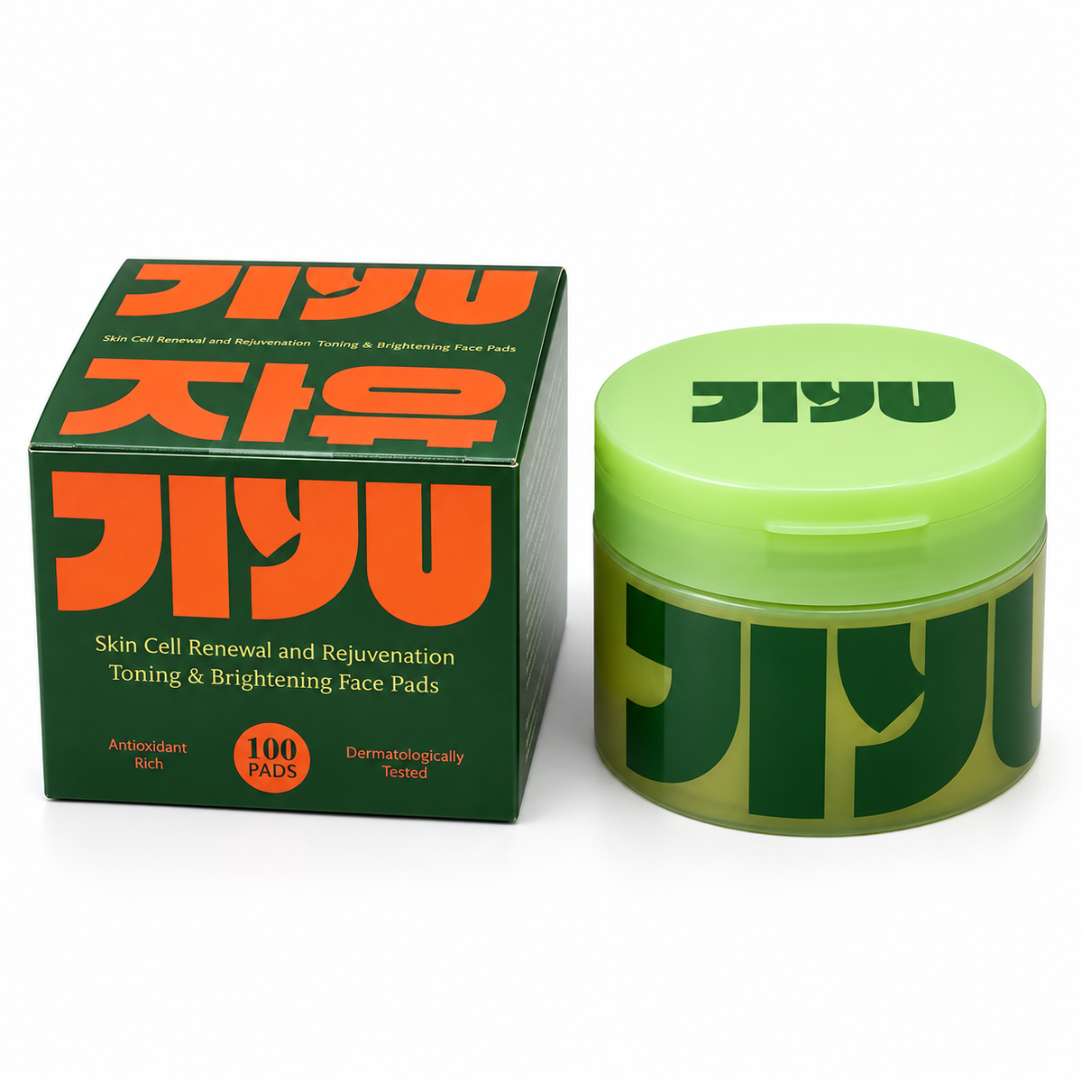 JIYU Pads Faciales Tonificantes e Iluminadores