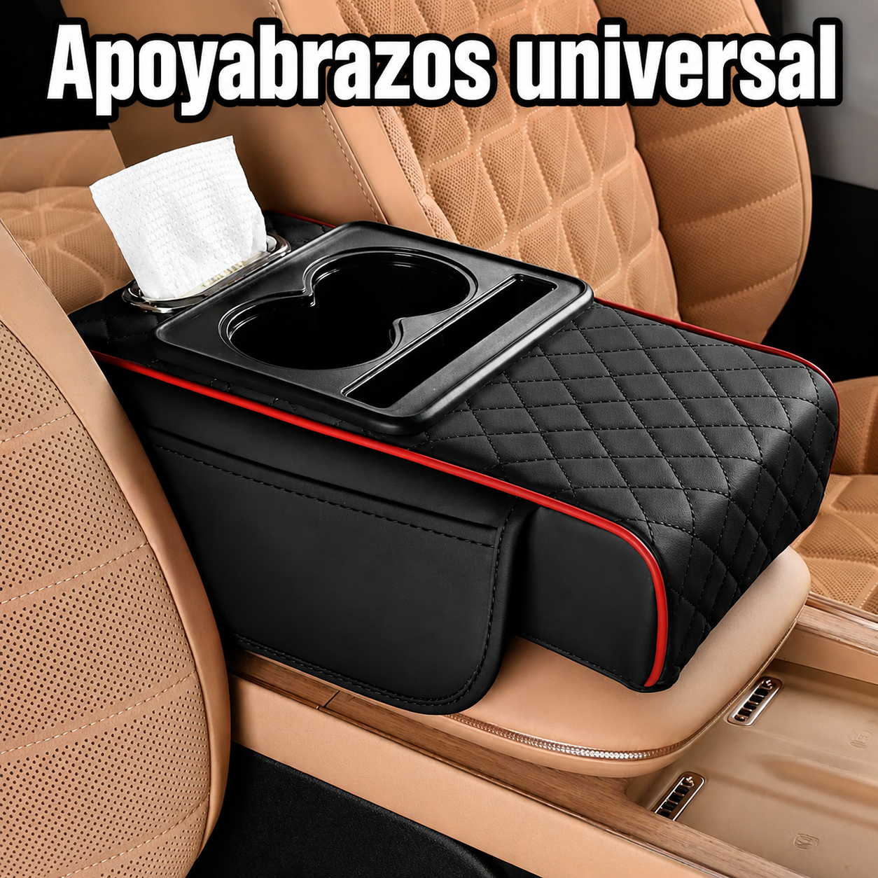 REPOSA BRAZOS MULTIFUNCIONAL PARA AUTOS