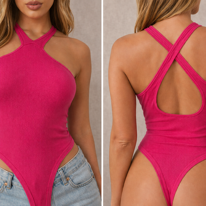 Body Suit y Broche (Talla Única)