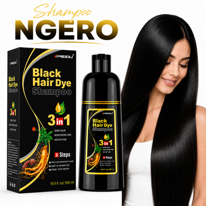 SHAMPOO TINTE PARA CUBRIR LAS CANAS 500ML