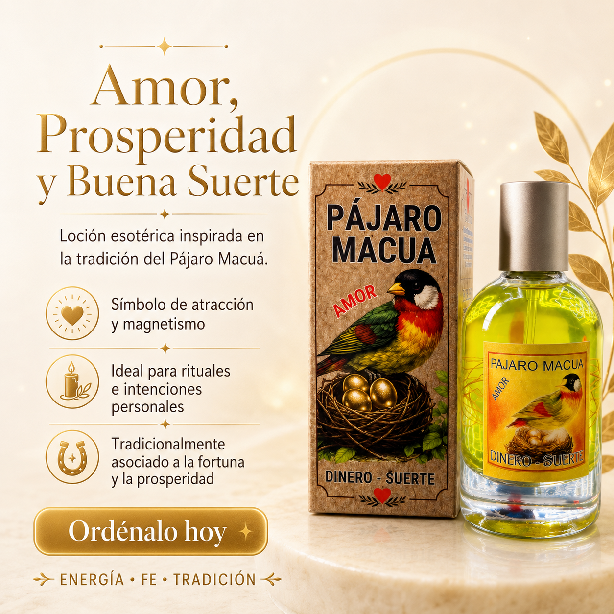 Perfume del Pájaro Macuá (Unisex)