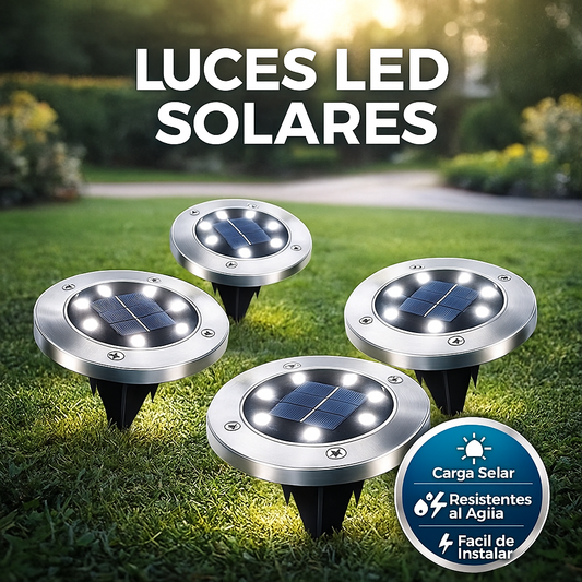 Luces Led para Jardín (exteriores)