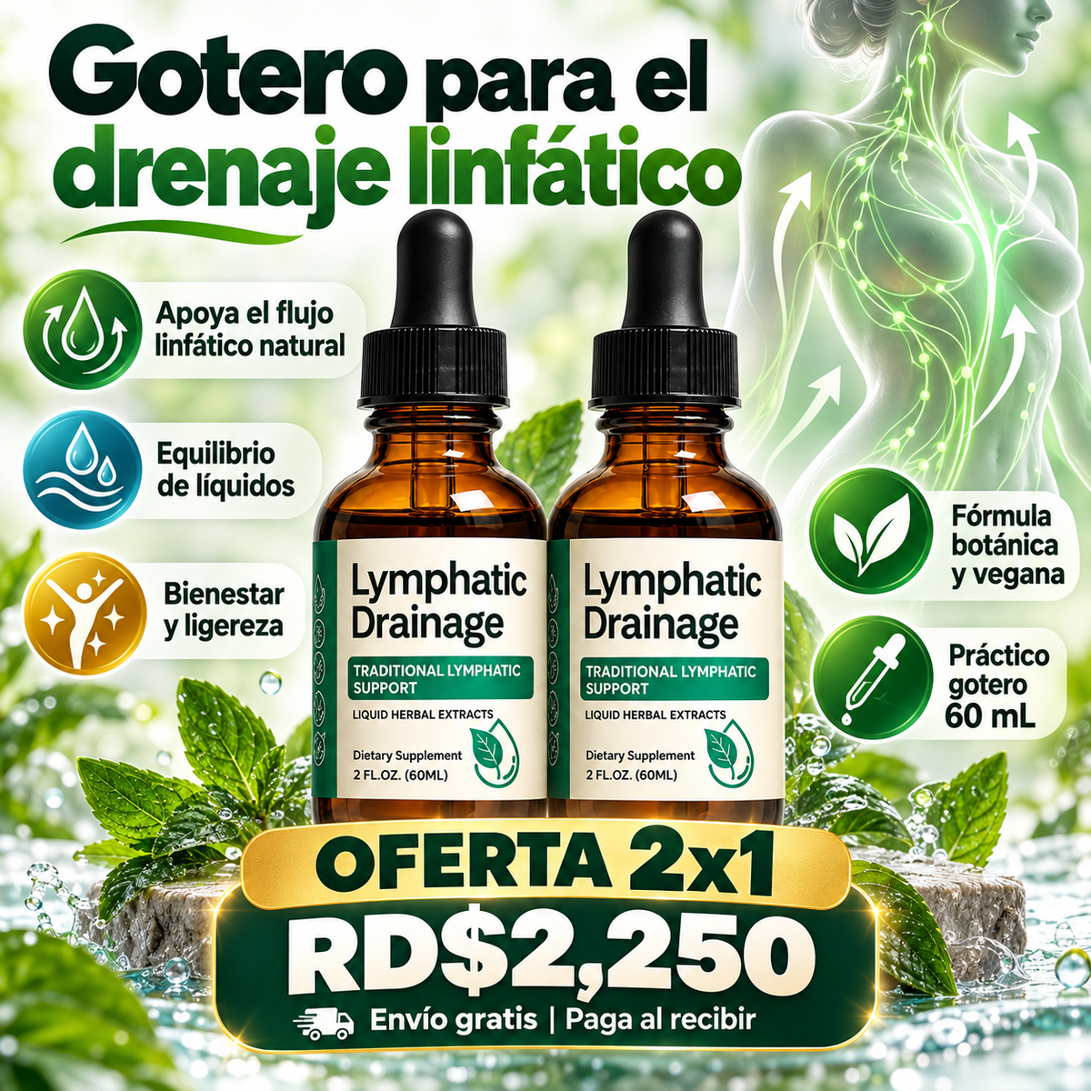 GOTAS DE DRENAJE LINFATICO (2x1)