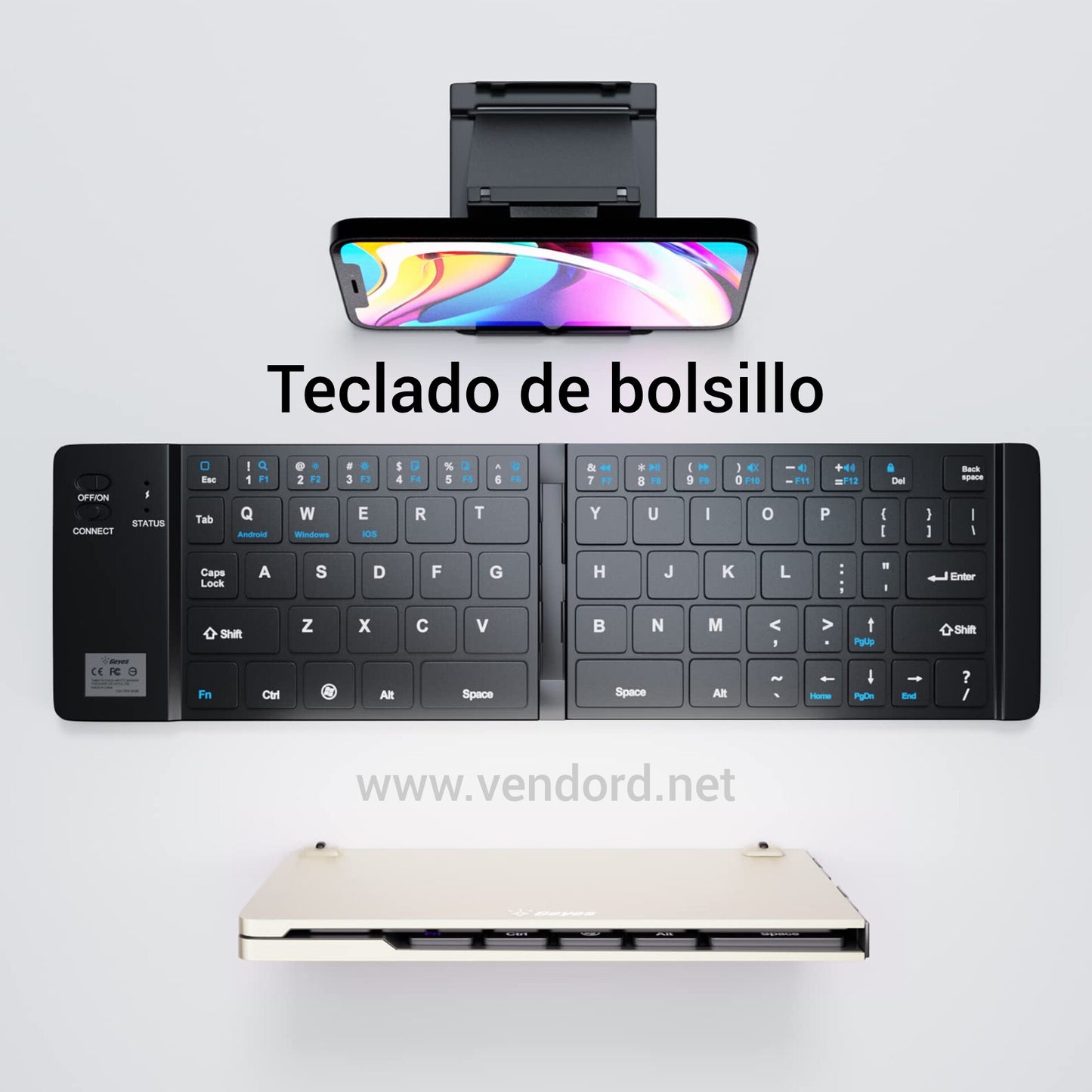 TECLADO INALAMBRICO DE BOLSILLO