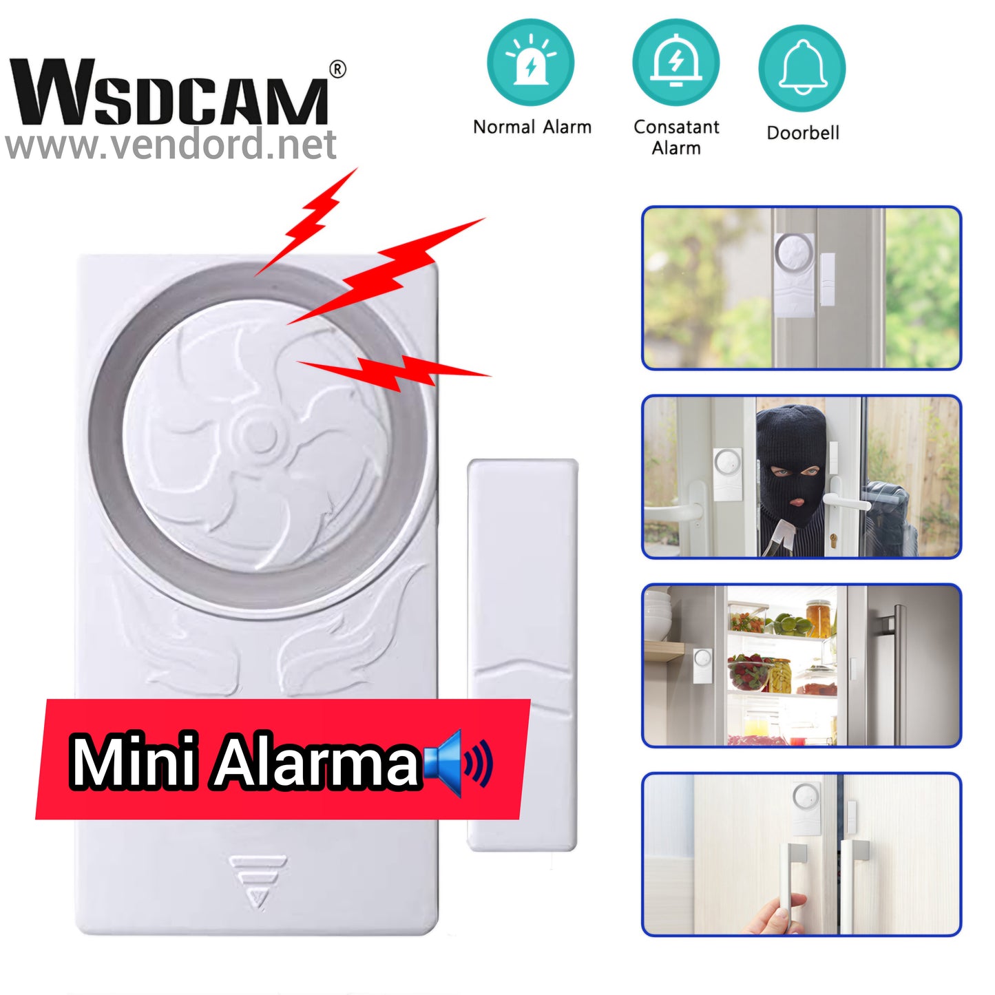 ALARMA MAGNETICA PARA PUERTA