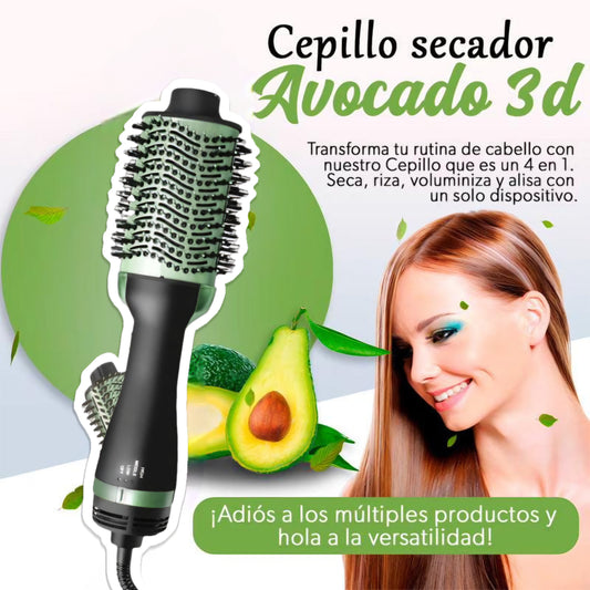 Cepillo Secador Avocado 3D