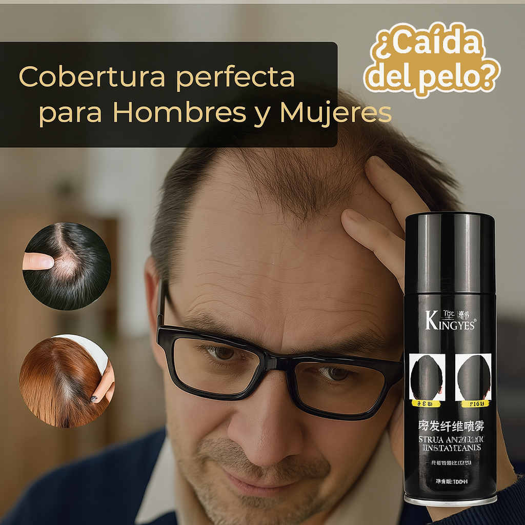 Spray para el cabello Tapa Canas y disimulador de Alopecia