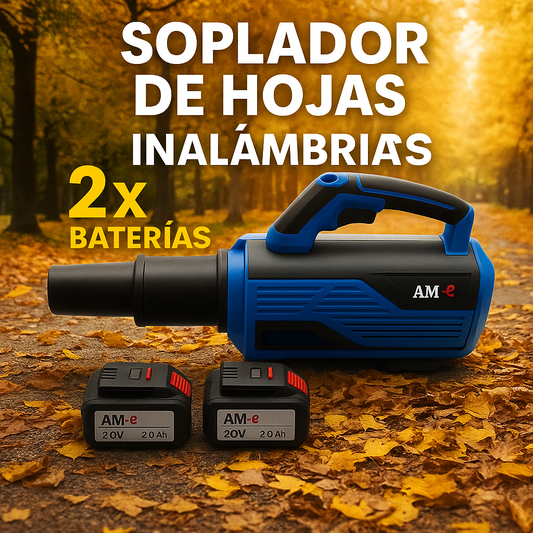 Soplador de hojas inalámbrico de 20V
