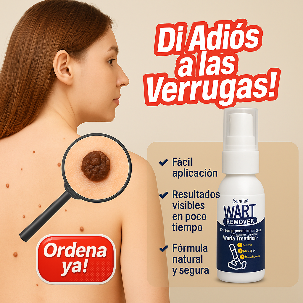 Removedor verrugas