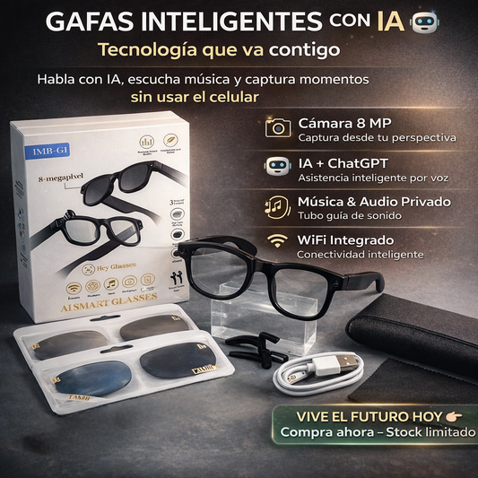 Gafas inteligentes con Video