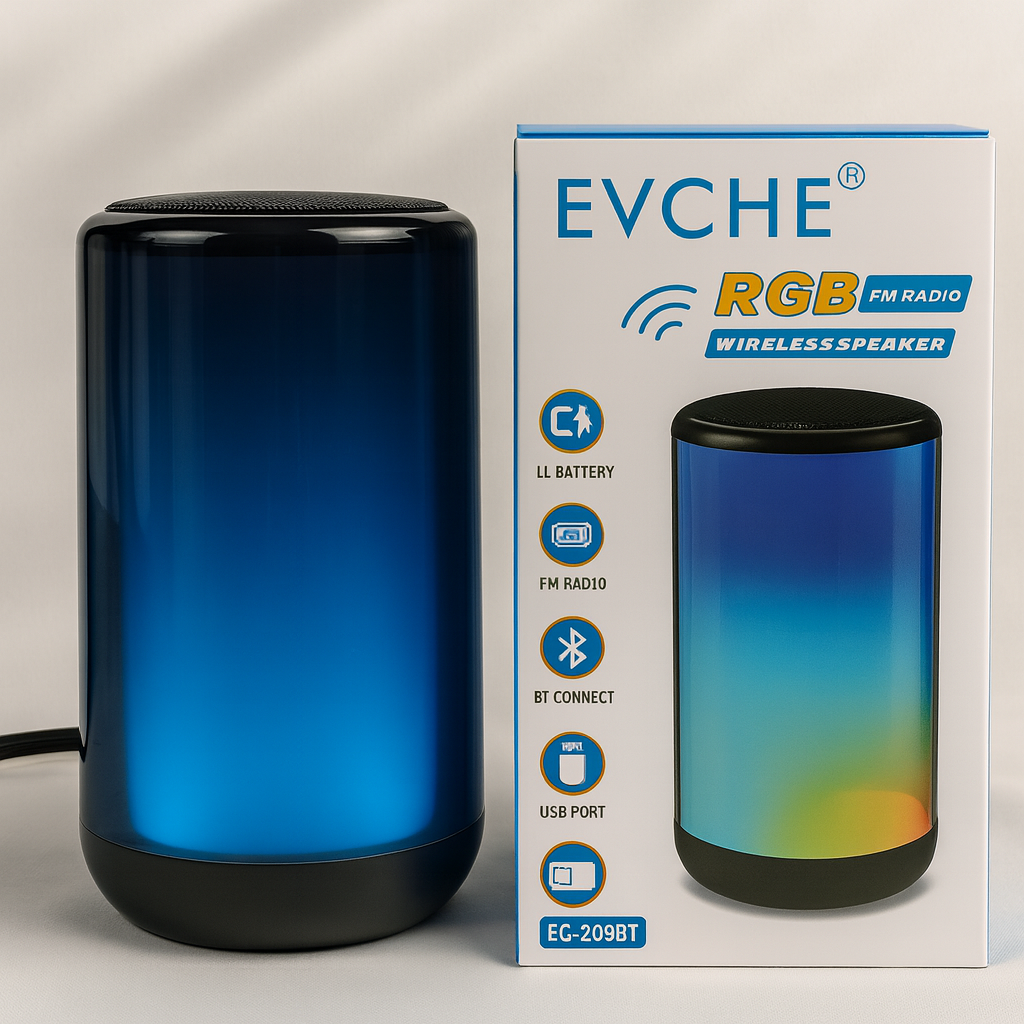 Bocinas BLUETOOH & RGB