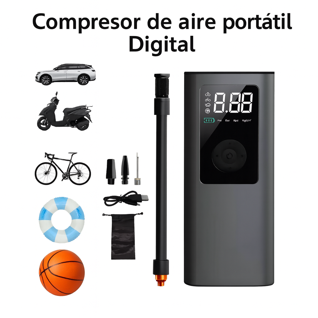 COMPRESOR DE AIRE DIGITAL WIRELESS