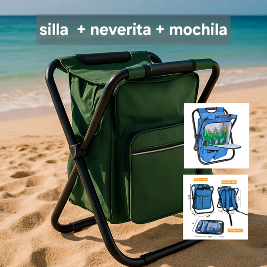 TABURETE NEVERITA TERMICA IMPERMEABLE PLEGABLE