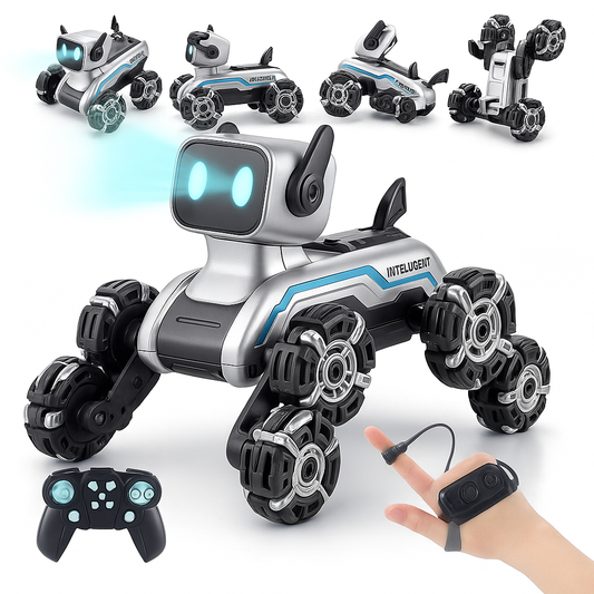 PERRO ROBOT DE ACROBACIAS
