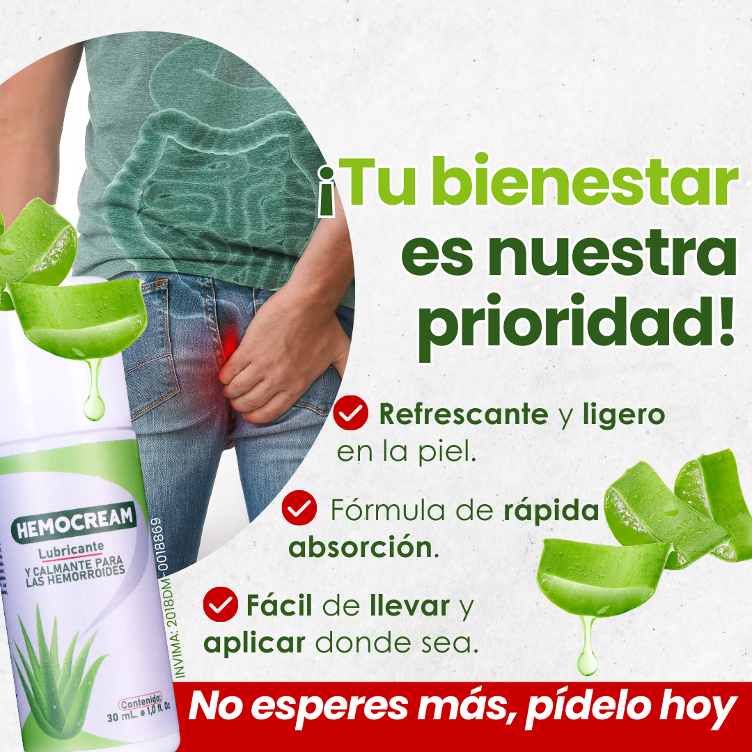 HEMOCREAM (Crema para Hemorroides)