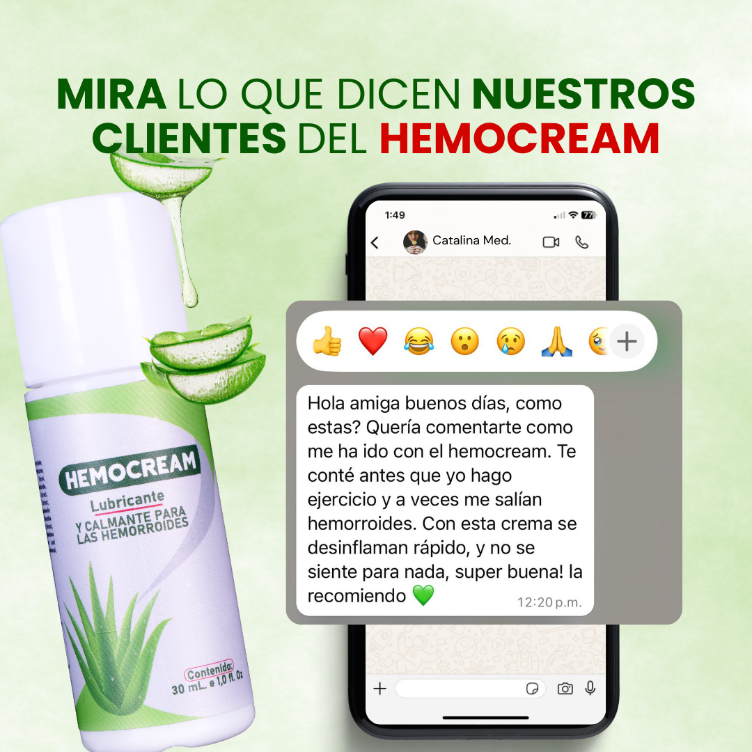 HEMOCREAM (Crema para Hemorroides)