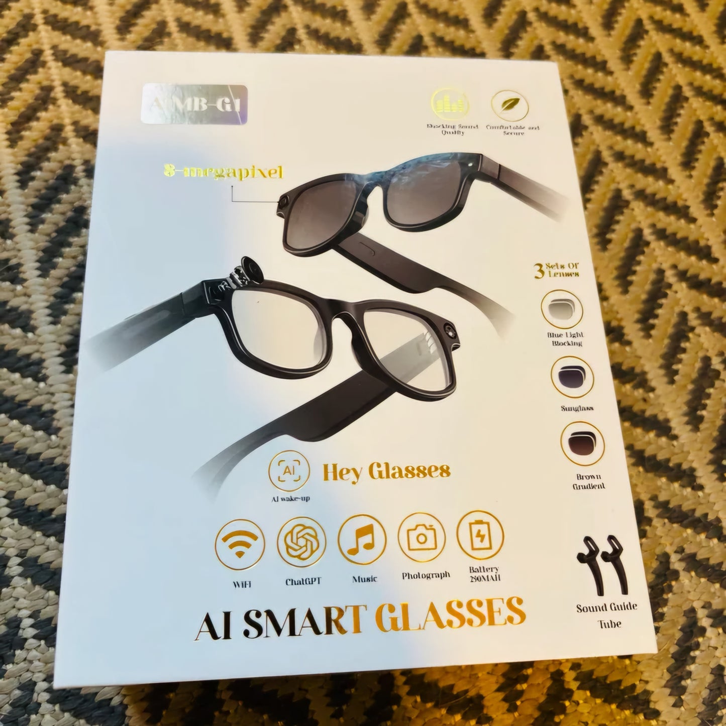 Gafas inteligentes con Video