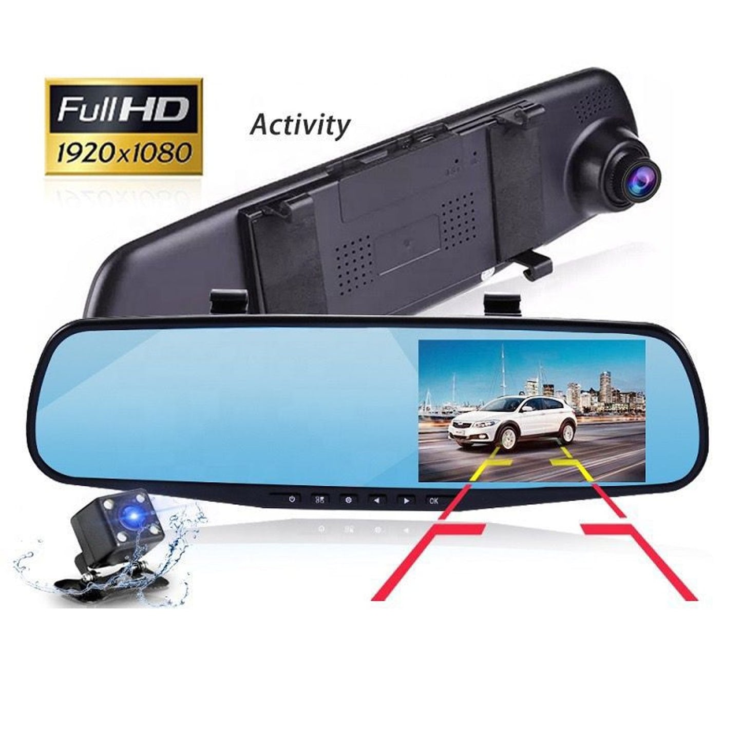 Como Instalar Camara De Reversa En Espejo Retrovisor Cámara de Reversa tipo Espejo retrovisor – Vendo RD
